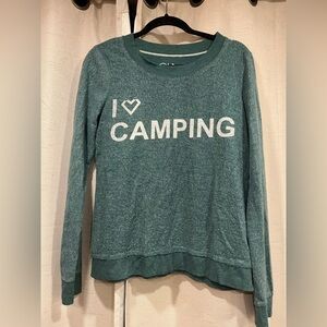 Chaser 'I Love Camping' Women's Sweatshirt